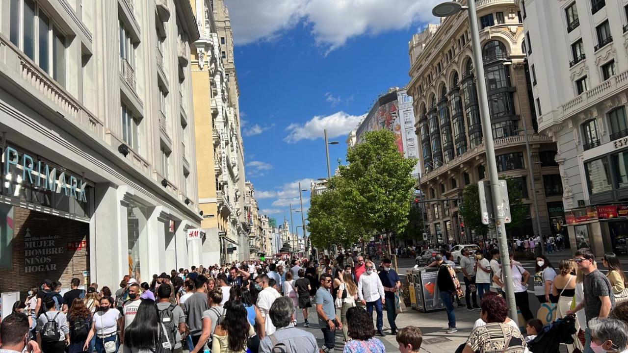 Deluxe Apartment Near Gran Via Madrid Ngoại thất bức ảnh
